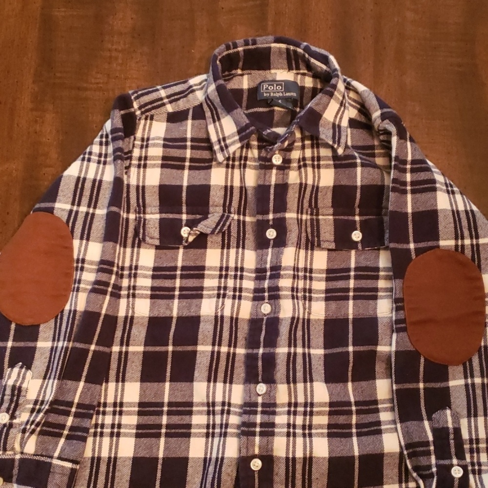 Boys Ralph Lauren polo flannel